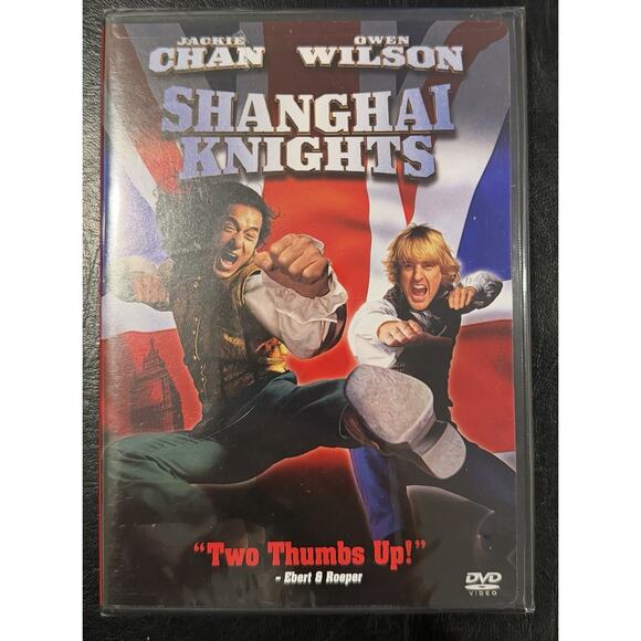 DVD Shanghai Knights 2003 Touchstone Pictures Jackie Chan Owen Wilson Movie - Picture 1 of 2